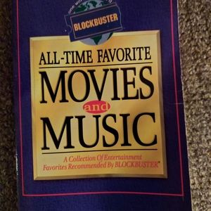 Blockbuster all time favorite music and movies book